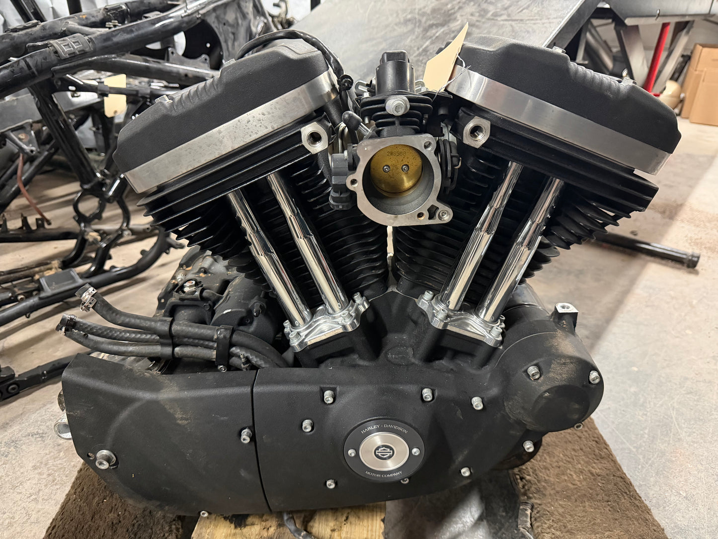 2014-2022 Harley Davidson Sportster 883 Engine Transmission 3,600 Miles *RUNS*