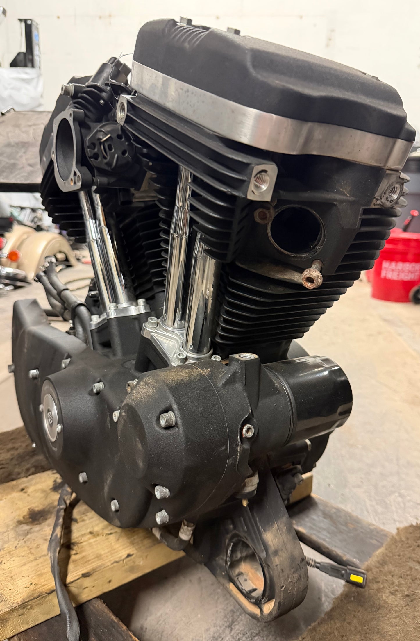 2014-2022 Harley Davidson Sportster 883 Engine Transmission 3,600 Miles *RUNS*