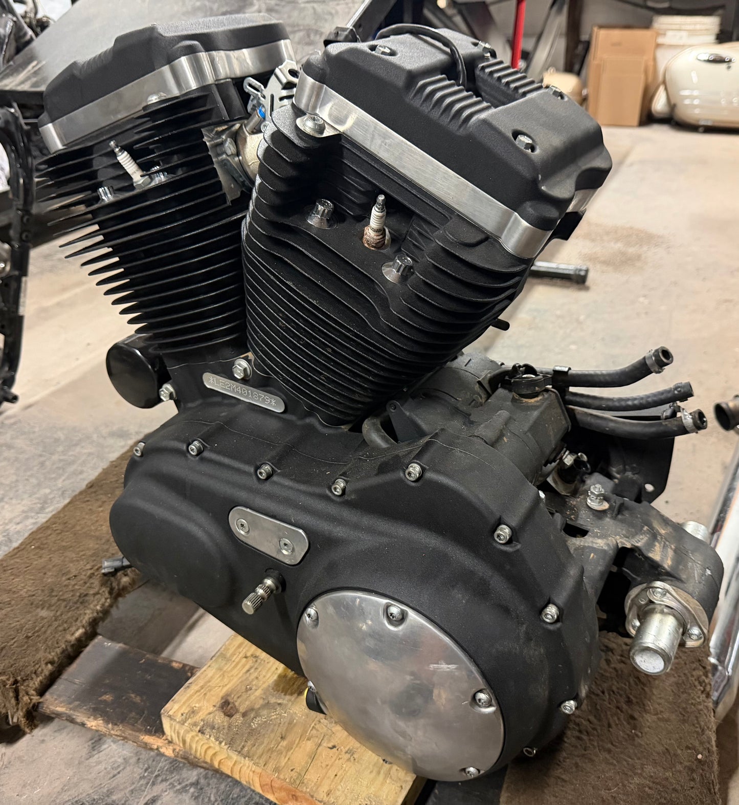 2014-2022 Harley Davidson Sportster 883 Engine Transmission 3,600 Miles *RUNS*