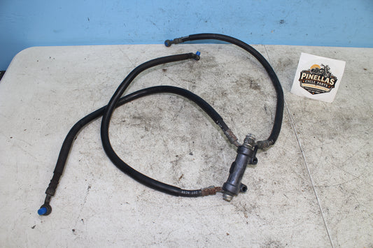 99-04 Kawasaki Vulcan Nomad VN1500 OEM Front Brake Line Hose