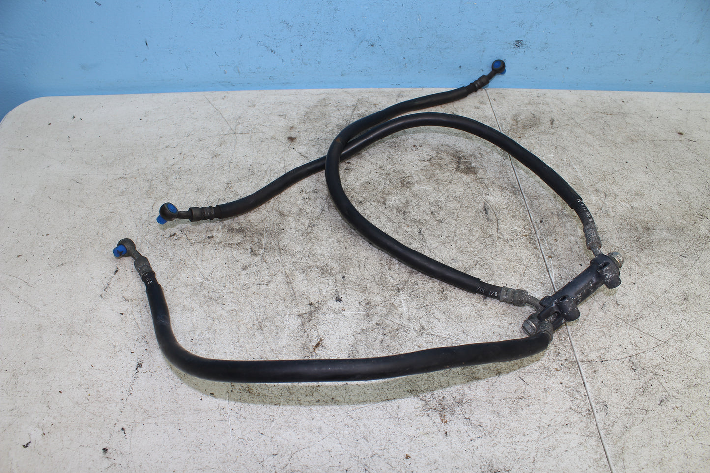 99-04 Kawasaki Vulcan Nomad VN1500 OEM Front Brake Line Hose