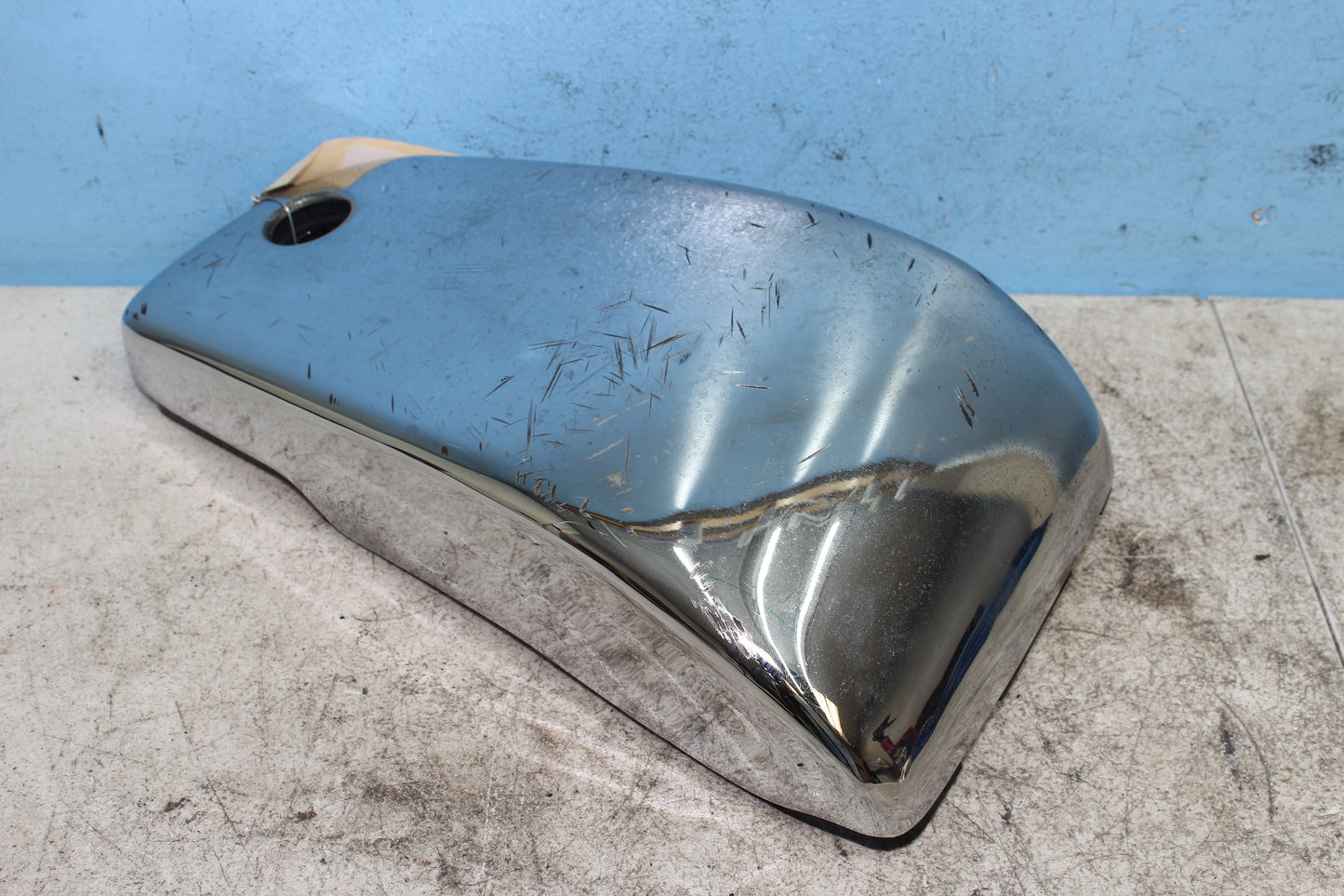 99-04 Kawasaki Vulcan Nomad VN1500 OEM Left Side Cover Panel 36001-1645-H8
