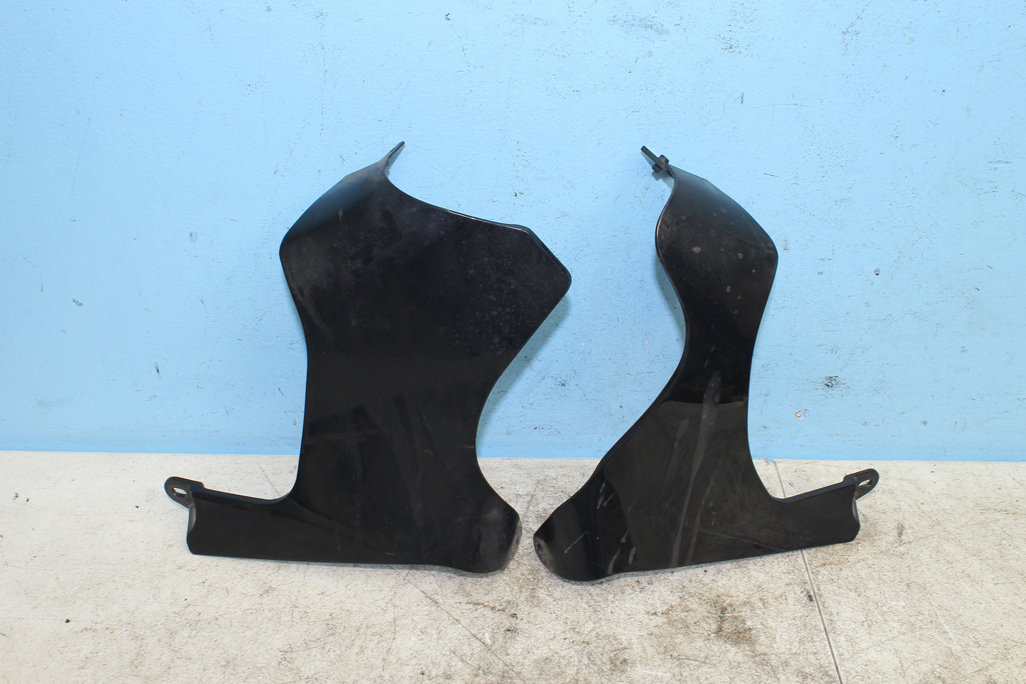 99-04 Kawasaki Vulcan Nomad VN1500 OEM Front Frame Neck Covers Left Right