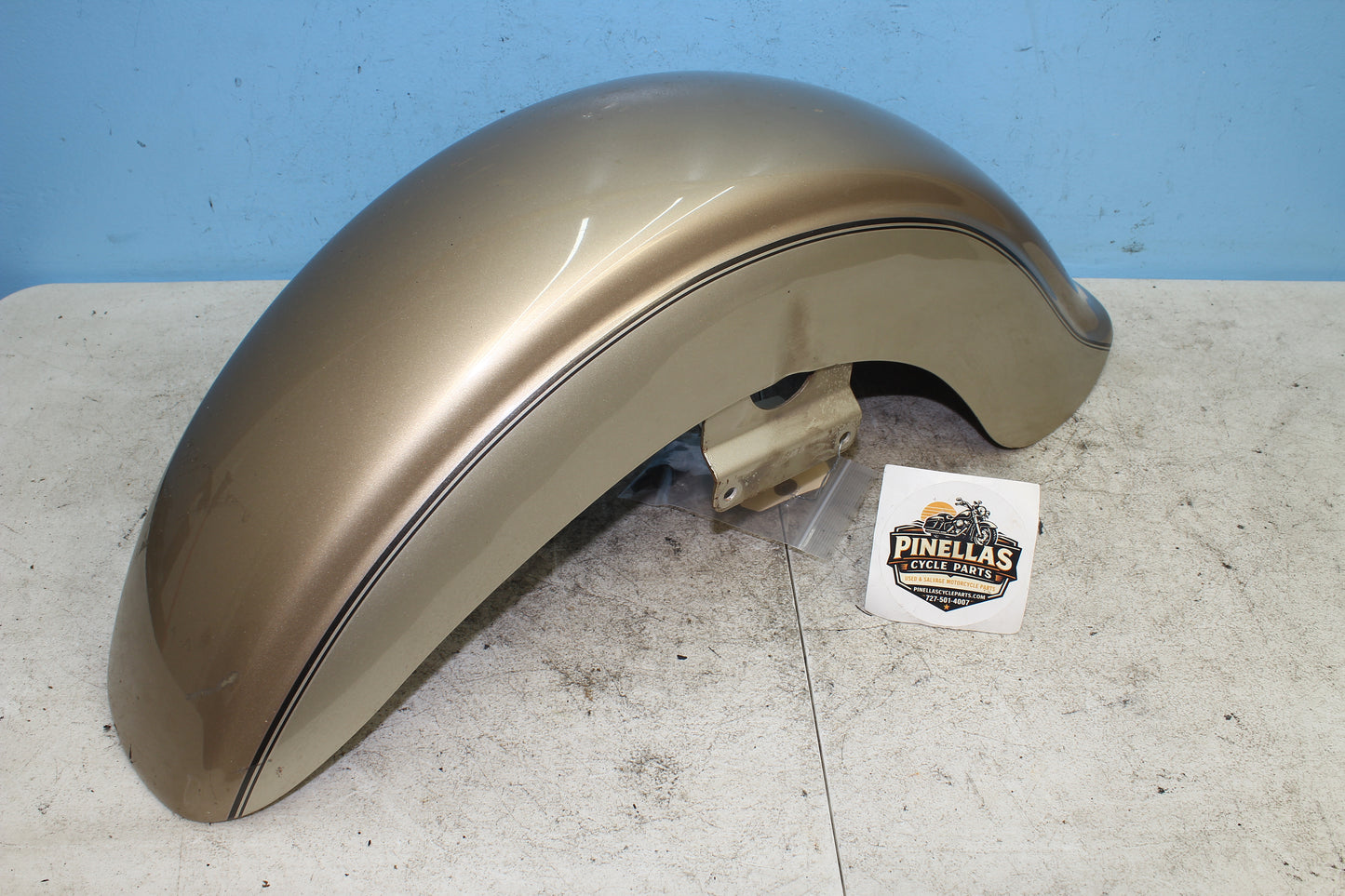 99-04 Kawasaki Vulcan Nomad VN1500 OEM Front Wheel Fender 35004-5198-Y1