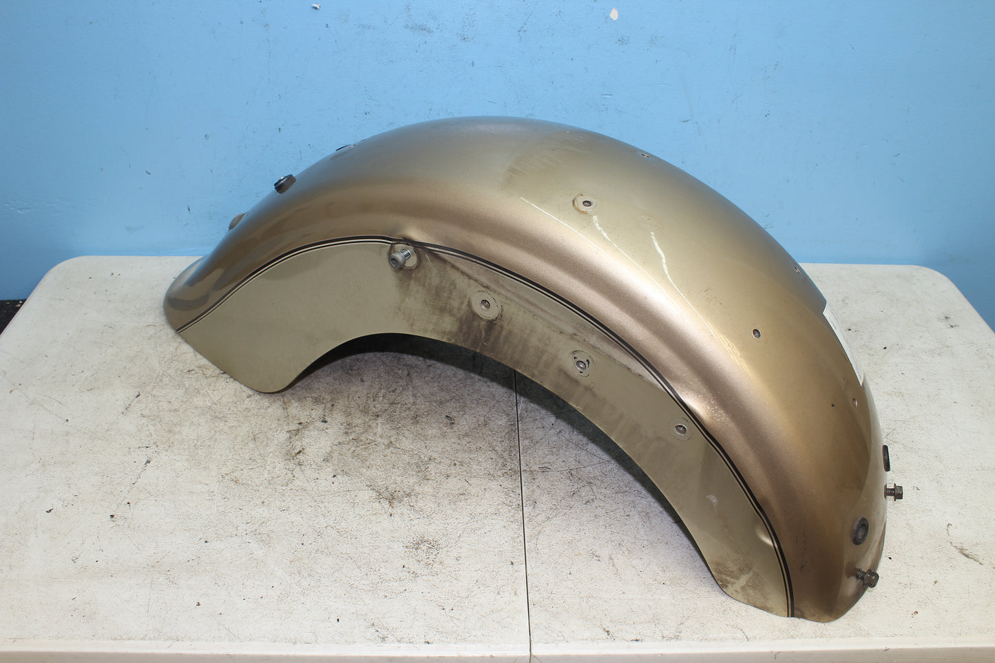 99-04 Kawasaki Vulcan Nomad VN1500 OEM Rear Wheel Fender 35022-5105-Y1