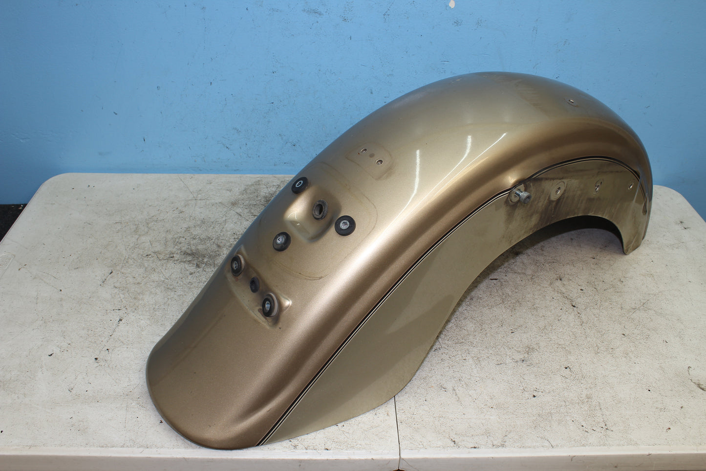99-04 Kawasaki Vulcan Nomad VN1500 OEM Rear Wheel Fender 35022-5105-Y1