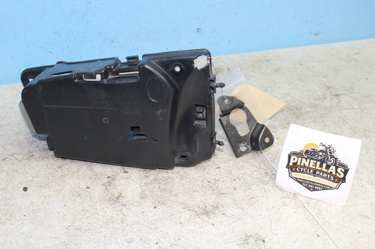 99-04 Kawasaki Vulcan Nomad VN1500 OEM Tool Storage Box 32098-1126, 32098-1127
