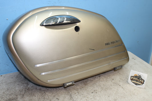 99-04 Kawasaki Vulcan Nomad VN1500 OEM Left Saddlebag Luggage 57003-1084-220