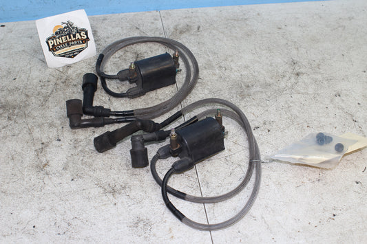 99-04 Kawasaki Vulcan Nomad VN1500 OEM Ignition Coil Packs w/ Wires *PAIR*