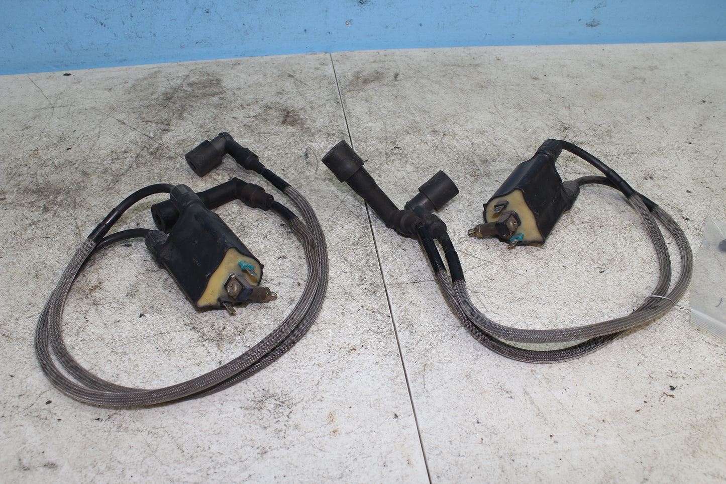 99-04 Kawasaki Vulcan Nomad VN1500 OEM Ignition Coil Packs w/ Wires *PAIR*