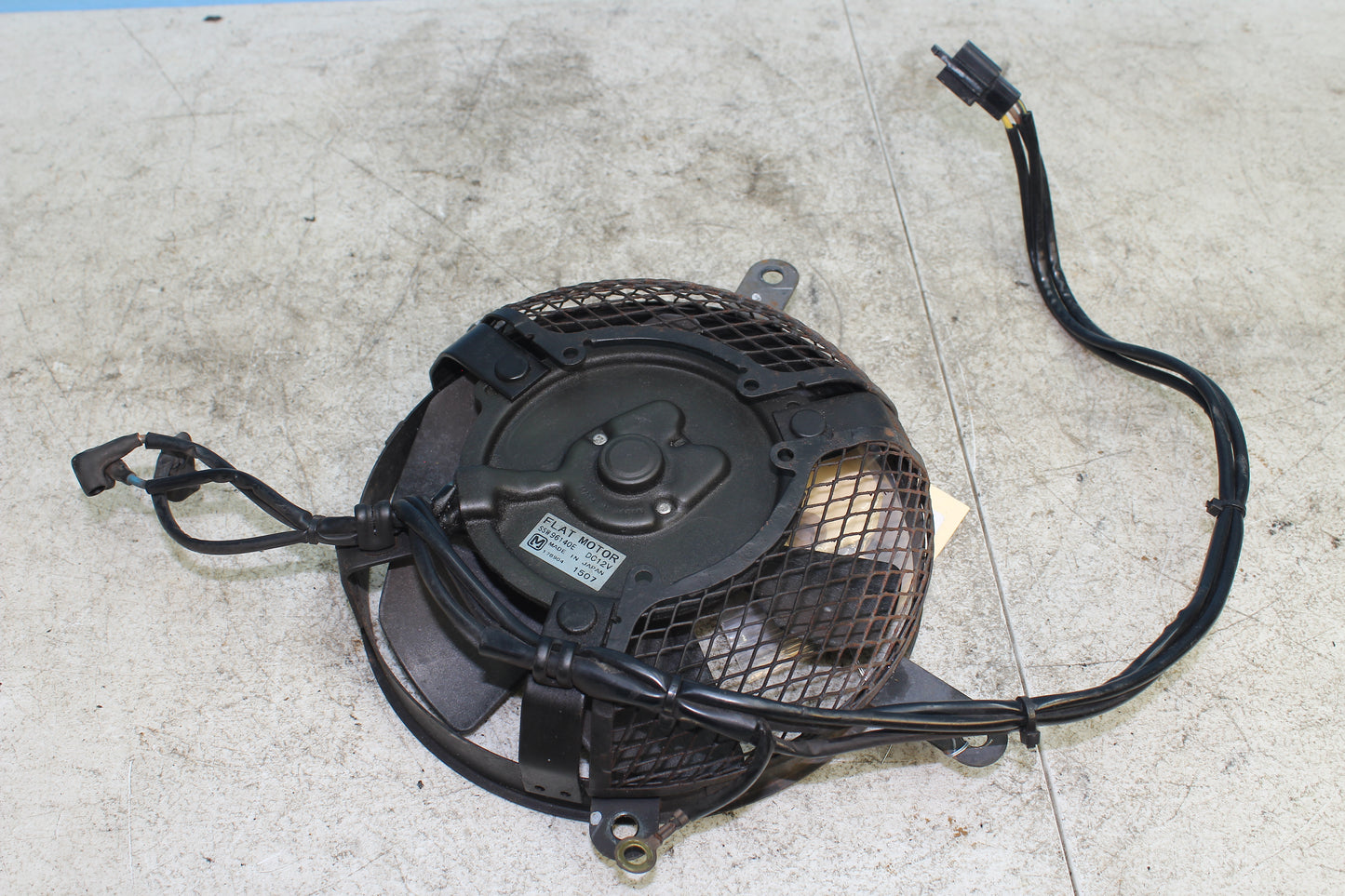 99-04 Kawasaki Vulcan Nomad VN1500 OEM Radiator Cooling Fan Assembly 59502-1127