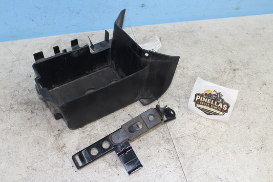 99-04 Kawasaki Vulcan Nomad VN1500 OEM Battery Box Tray w/ Bracket