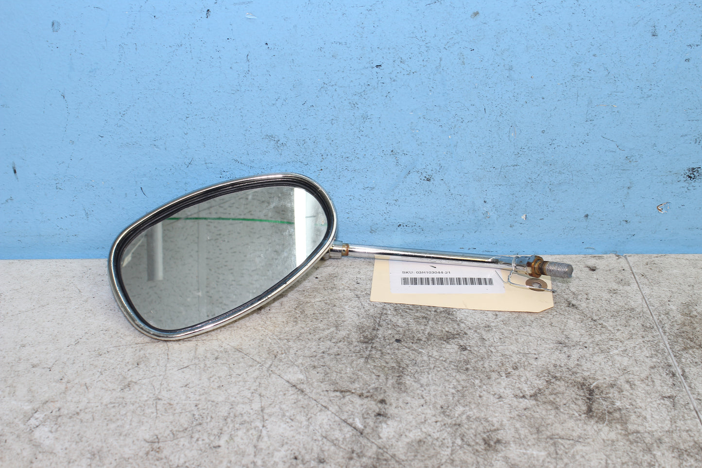 98-03 Honda Shadow VT 750 Deluxe ACE OEM Left Mirror *DMG* 88210-MBA-670