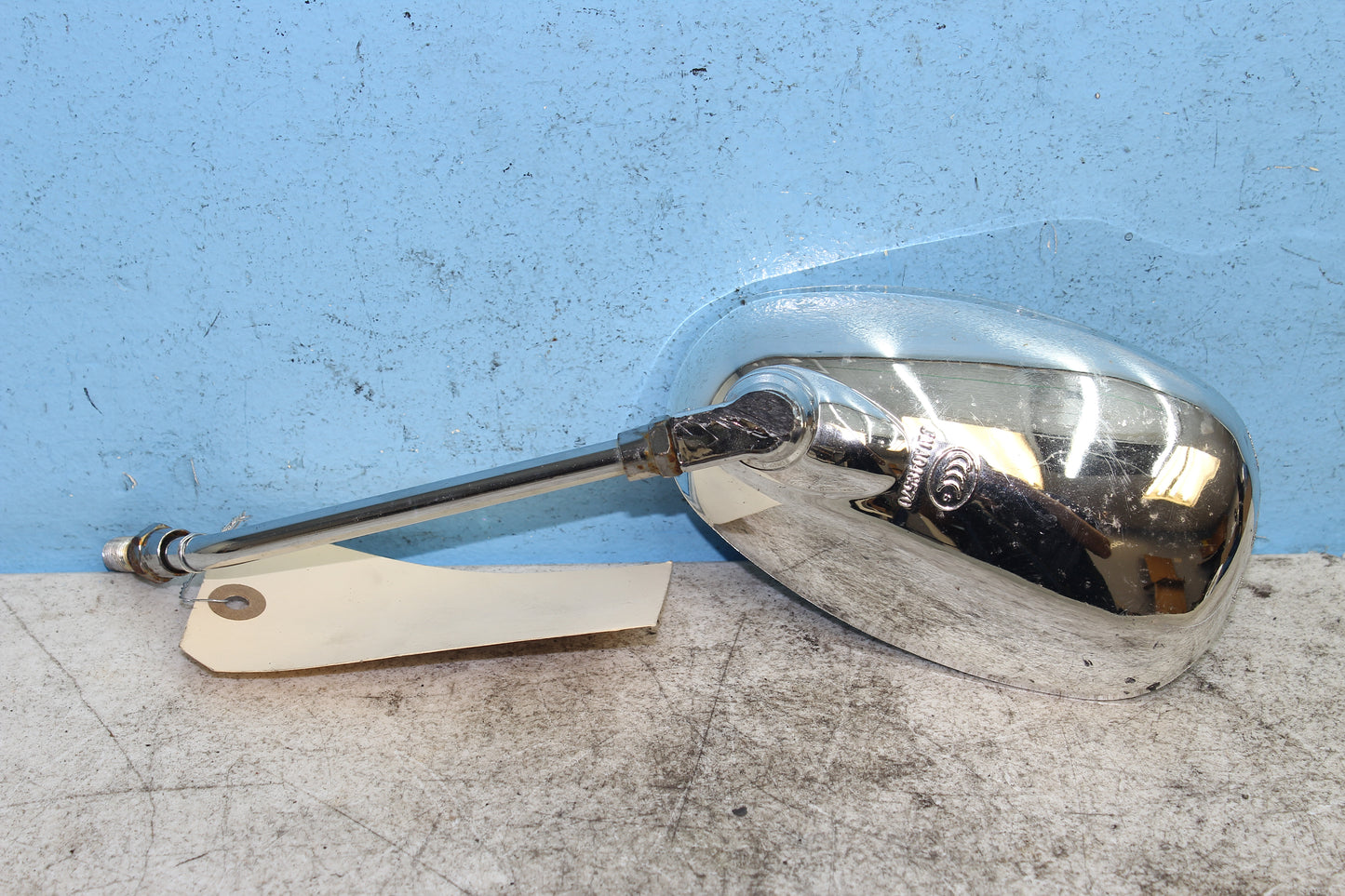98-03 Honda Shadow VT 750 Deluxe ACE OEM Left Mirror *DMG* 88210-MBA-670