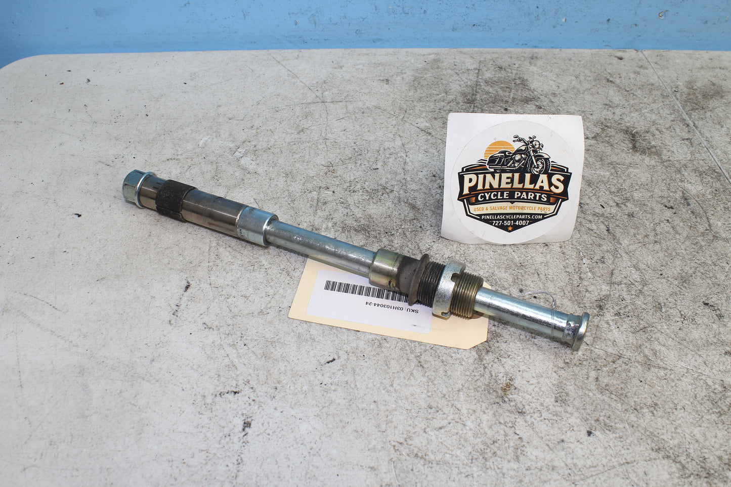 98-03 Honda Shadow VT 750 Deluxe ACE OEM Swing Arm Pivot Bolt 52101-MN8-000