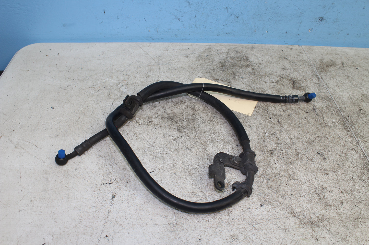 98-03 Honda Shadow VT 750 Deluxe ACE OEM Front Brake Line Hose 45126-MBA-J11