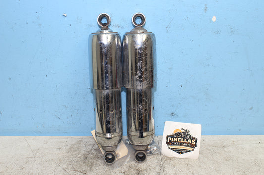 98-03 Honda Shadow VT 750 Deluxe ACE Rear Shocks Left Right *DMG* 52400-MBA-611