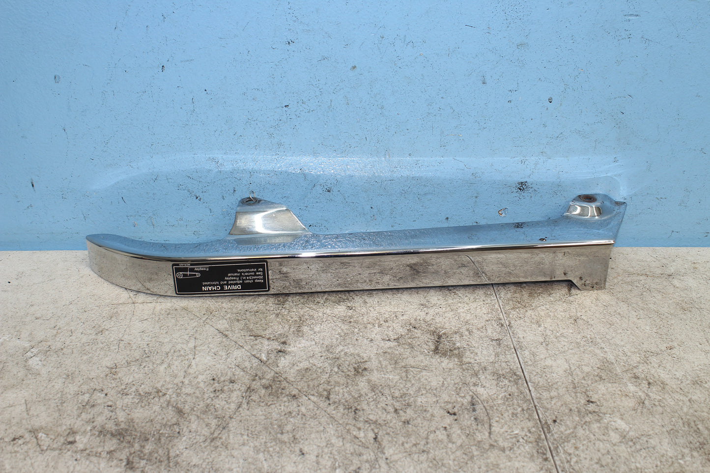 98-03 Honda Shadow VT 750 Deluxe ACE OEM Chain Guard Cover Chrome 40510-MBA-610