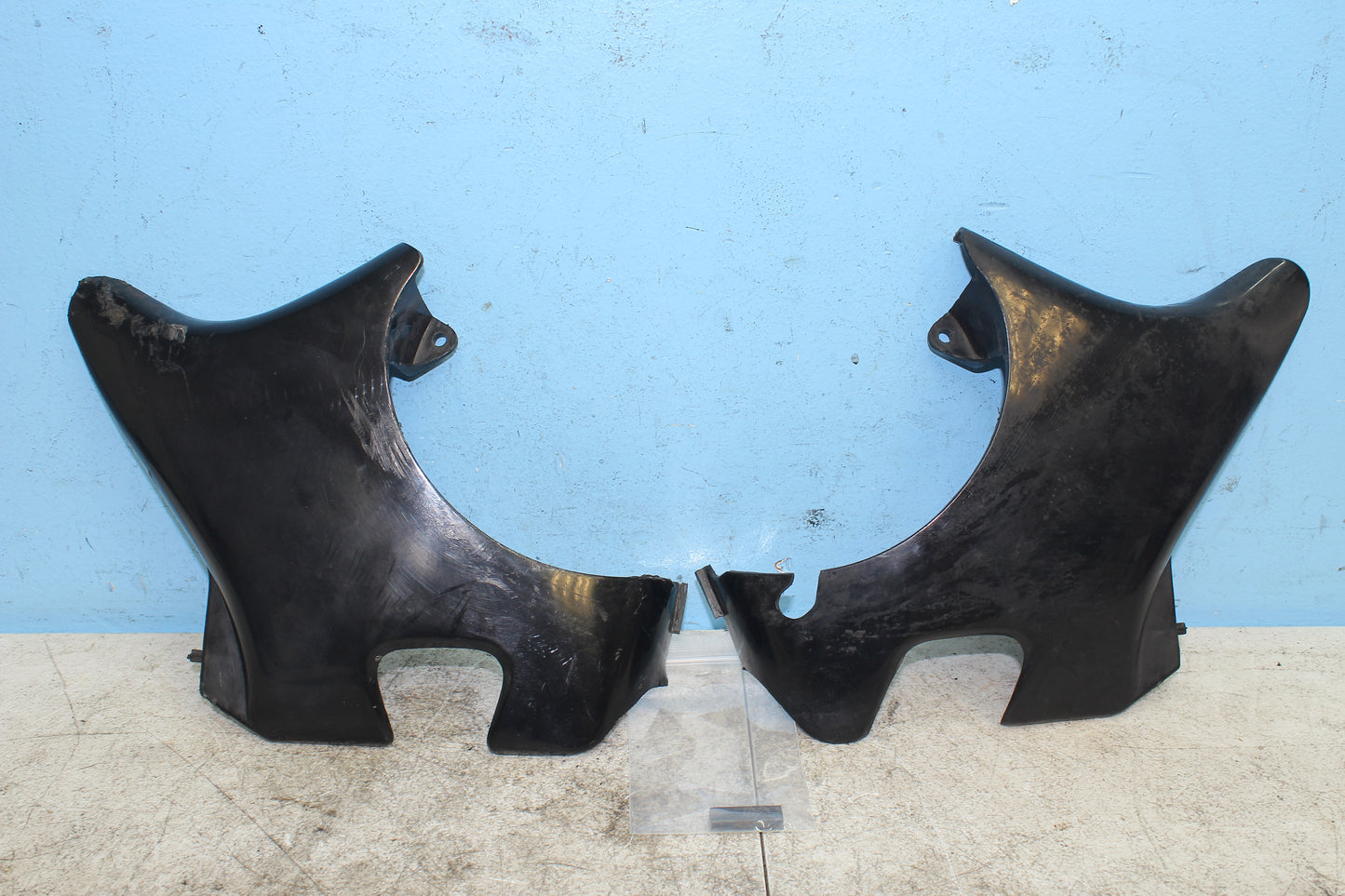 98-03 Honda Shadow VT 750 Deluxe ACE OEM Front Frame Neck Covers Left Right