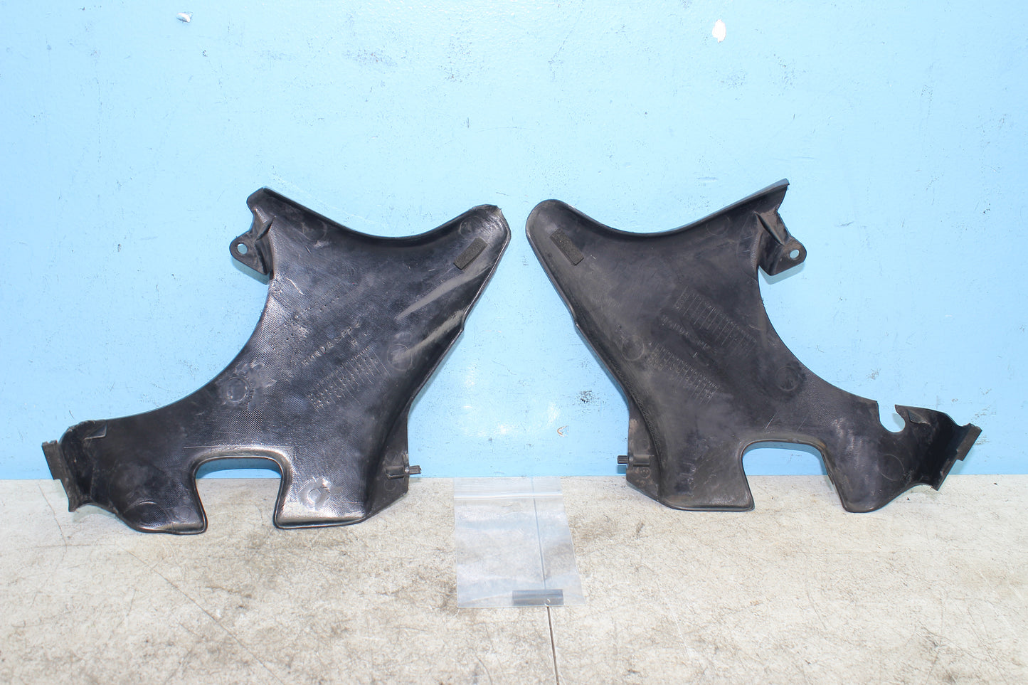 98-03 Honda Shadow VT 750 Deluxe ACE OEM Front Frame Neck Covers Left Right