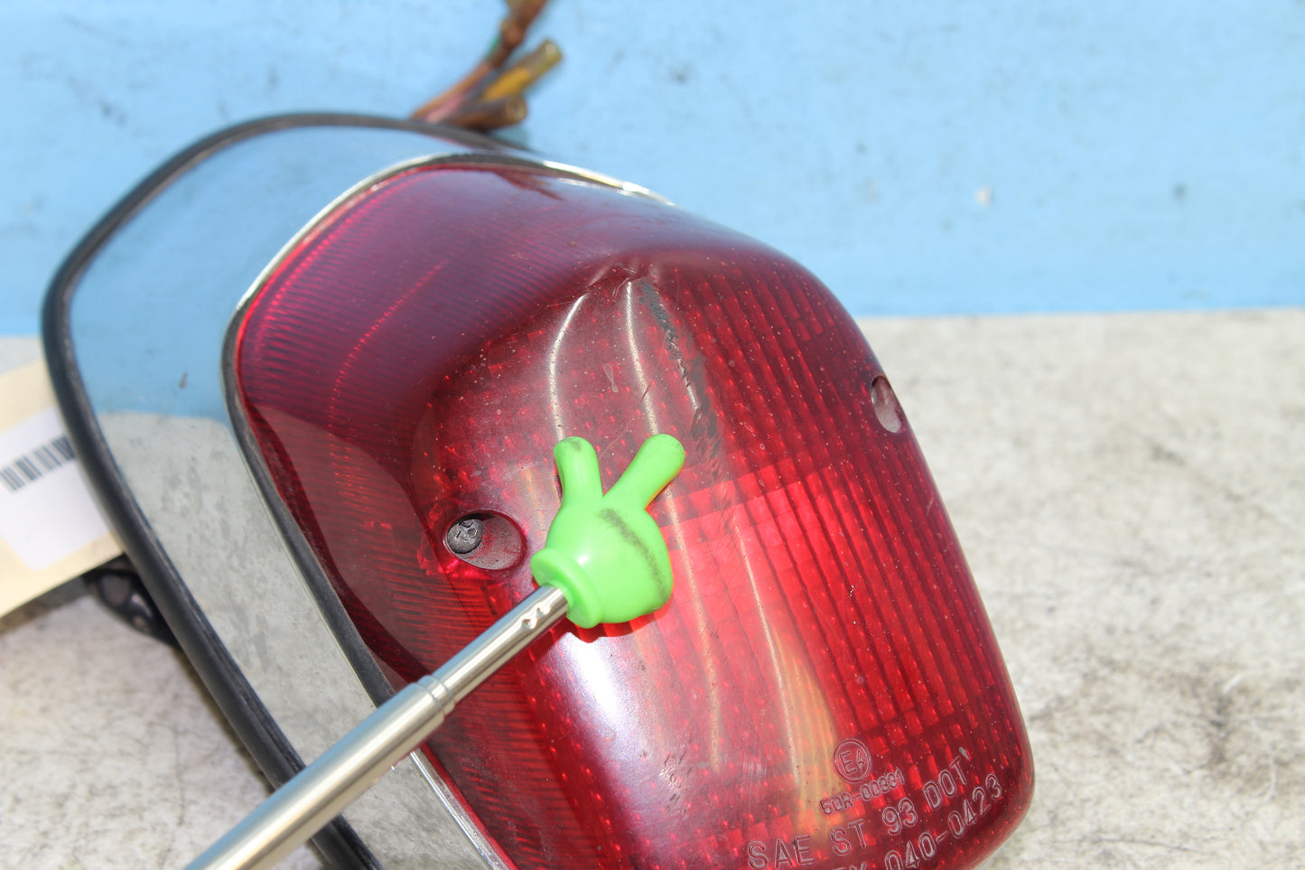 98-03 Honda Shadow VT 750 Deluxe ACE OEM Rear Tail Brake Light 33701-MBA-671