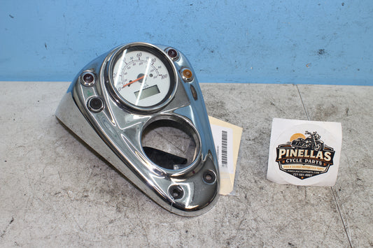 98-03 Honda Shadow VT 750 Deluxe ACE Speedometer Gauge w/ Bezel Trim 44k Miles