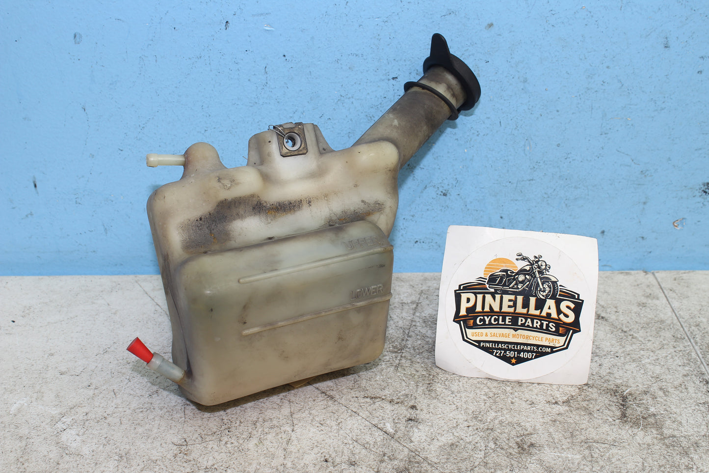 98-03 Honda Shadow VT 750 Deluxe ACE OEM Coolant Overflow Reservoir