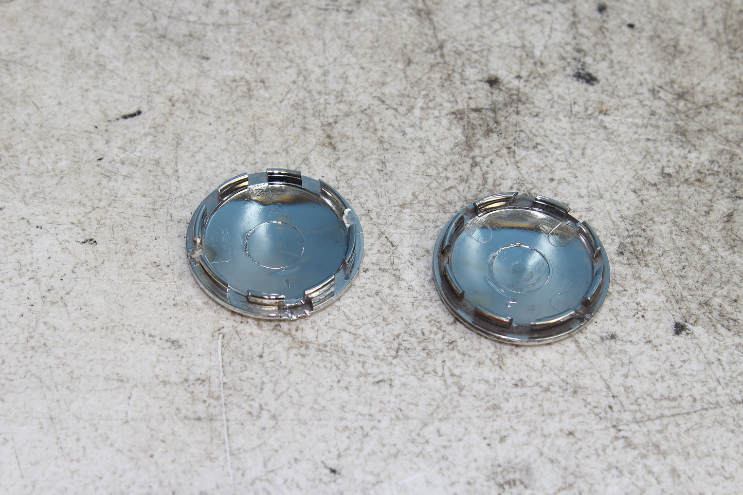 98-03 Honda Shadow VT 750 Deluxe ACE OEM Swing Arm Pivot Bolt Covers Caps