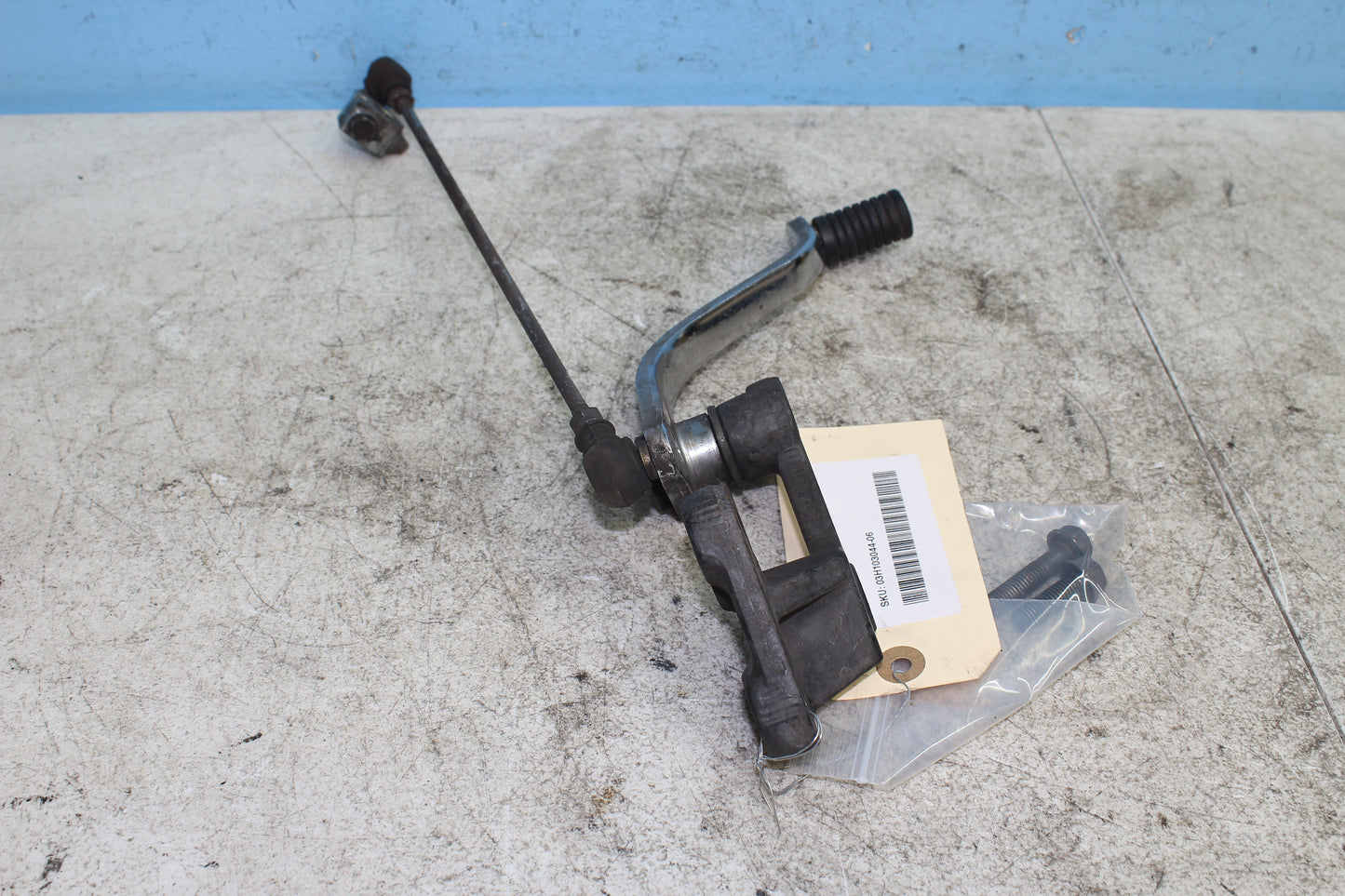 98-03 Honda Shadow VT 750 Deluxe ACE OEM Shifter Lever w. Linkage & Mount