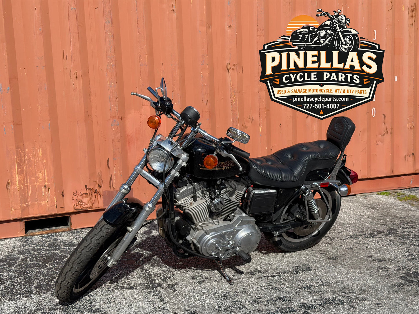 98-03 Harley Sportster Hugger 883 OEM Rear Shock Left Right 54568-92