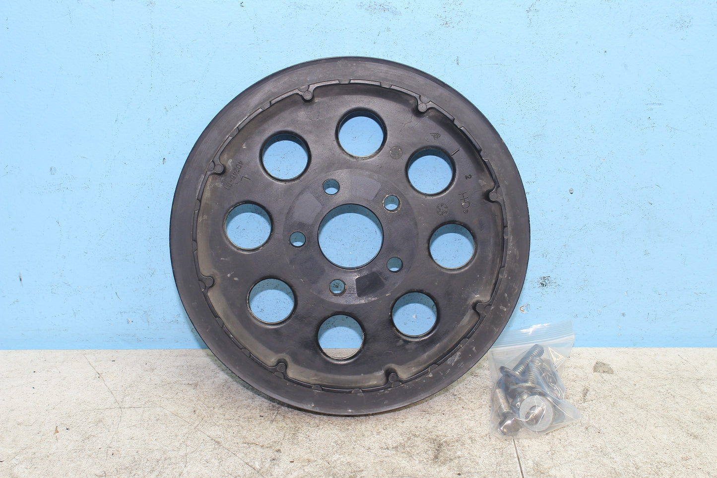 98-03 Harley Sportster Hugger 883 OEM Rear Drive Belt Pulley 40246-91 61T