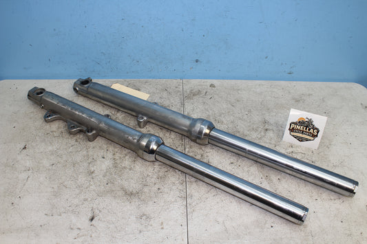 98-03 Harley Sportster Hugger 883 OEM Front Forks Left Right 45928-92 45929-92