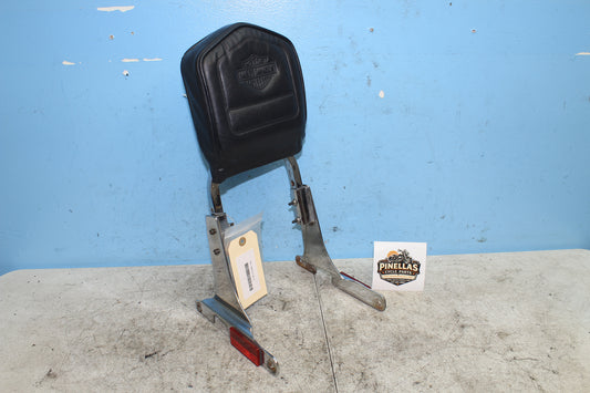 98-03 Harley Sportster Hugger 883 OEM Sissy Bar Passenger Back Rest *SMALL PEEL*