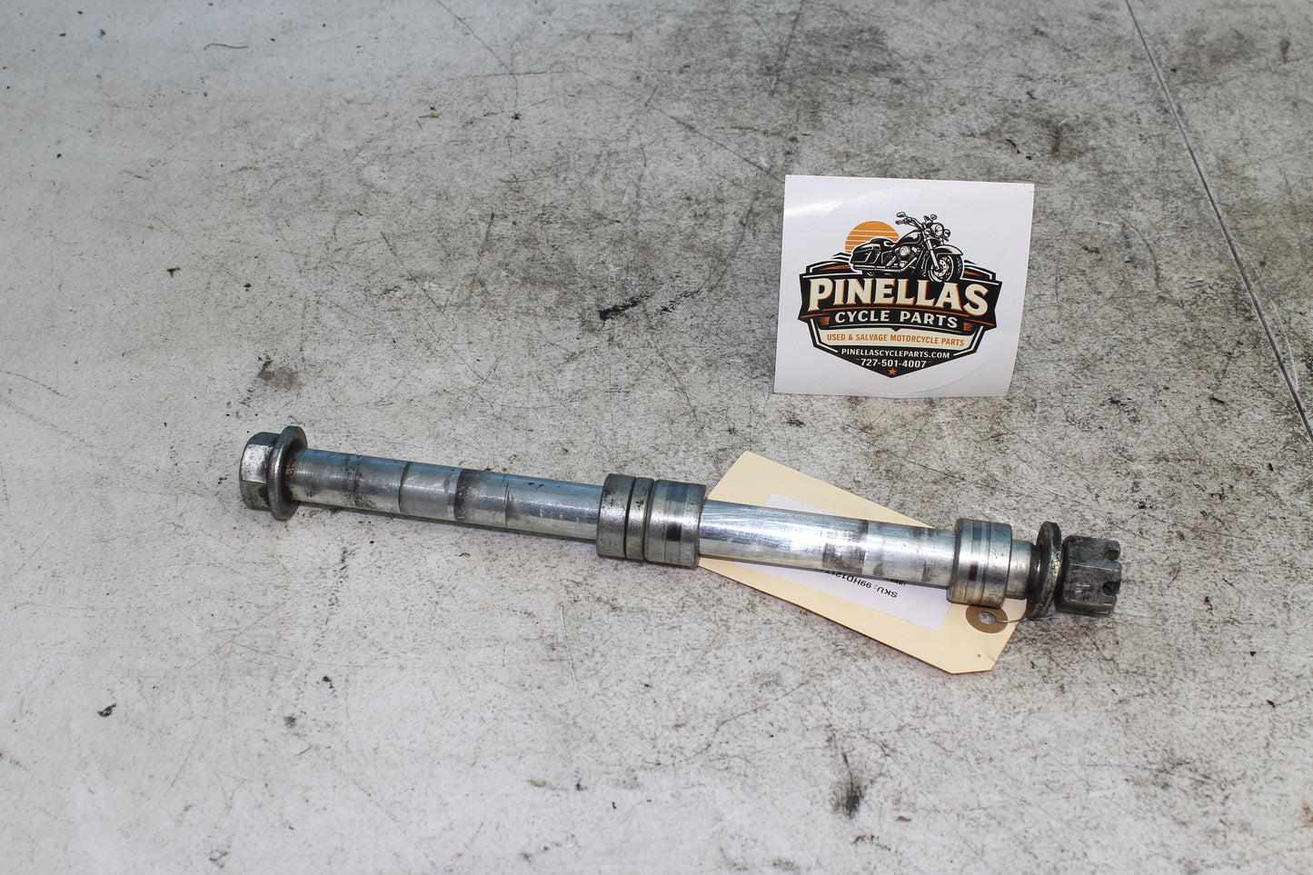 98-03 Harley Sportster Hugger 883 OEM Rear Axle .75" 41563-77A