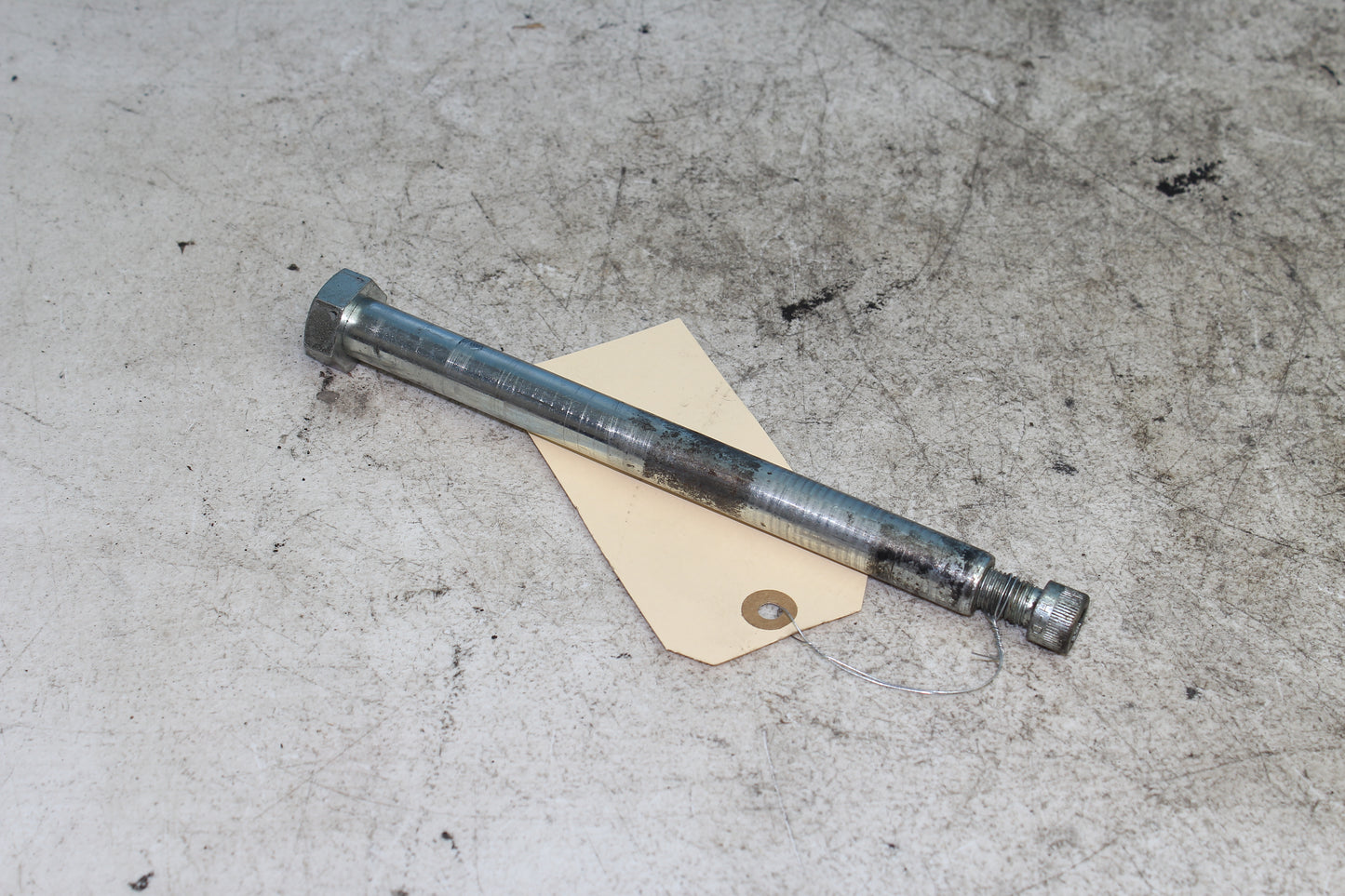 98-03 Harley Sportster Hugger 883 OEM Swing Arm Pivot Shaft Bolt 41568-81B