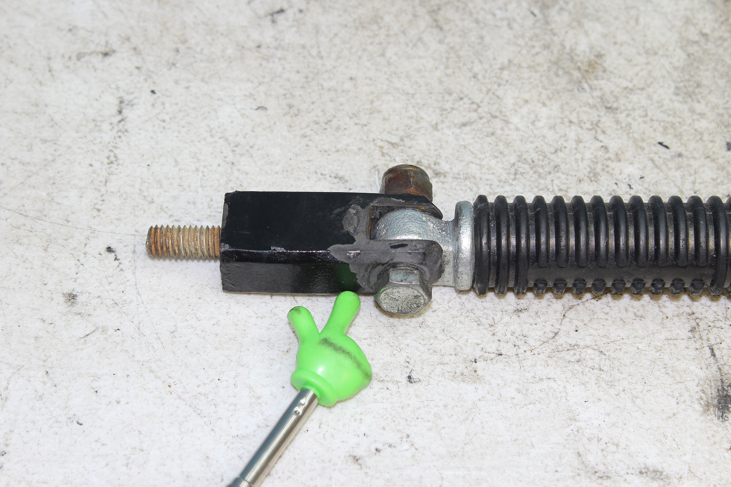 98-03 Harley Sportster Hugger 883 OEM Rear Passenger Foot Pegs Left Right