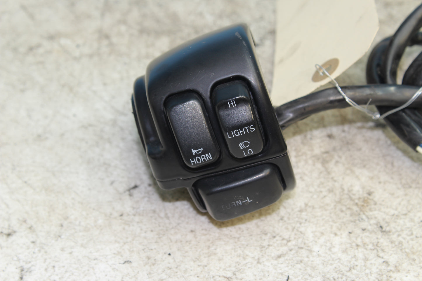 98-03 Harley Sportster Hugger 883 Left Hand Blinker Headlight Switch Control