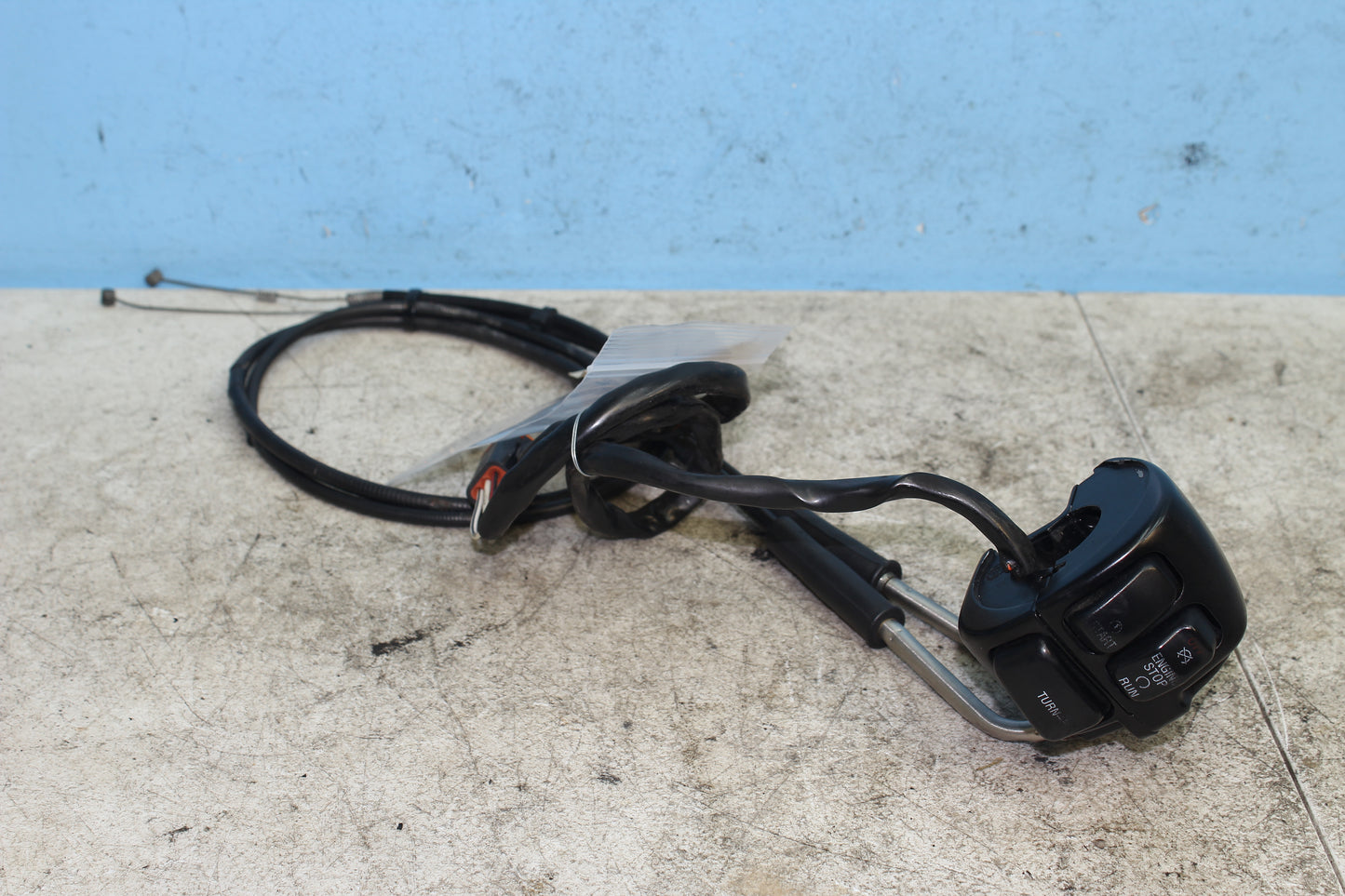 98-03 Harley Sportster Hugger 883 OEM Right Hand Start Kill Switch Control Cable