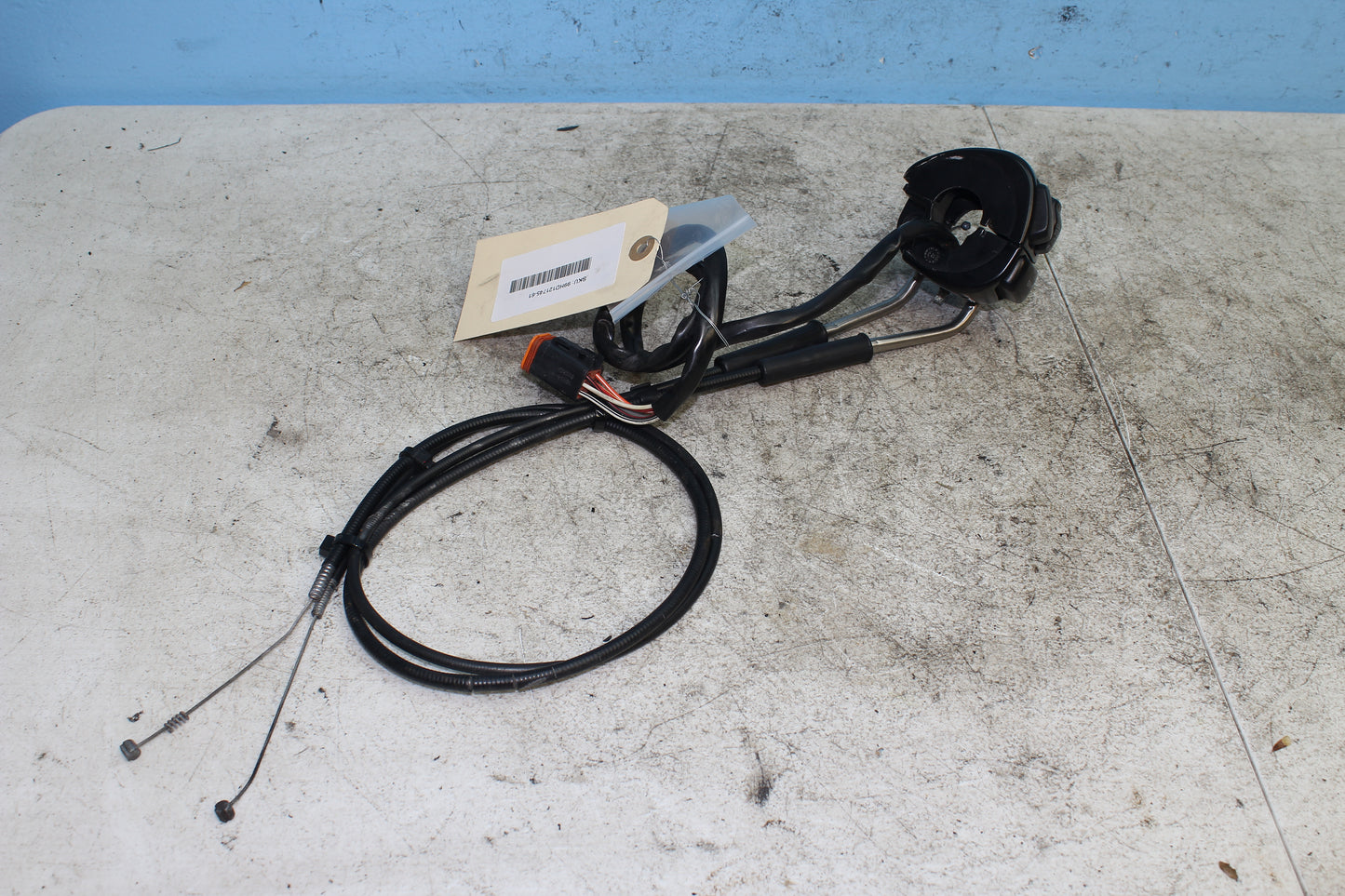 98-03 Harley Sportster Hugger 883 OEM Right Hand Start Kill Switch Control Cable