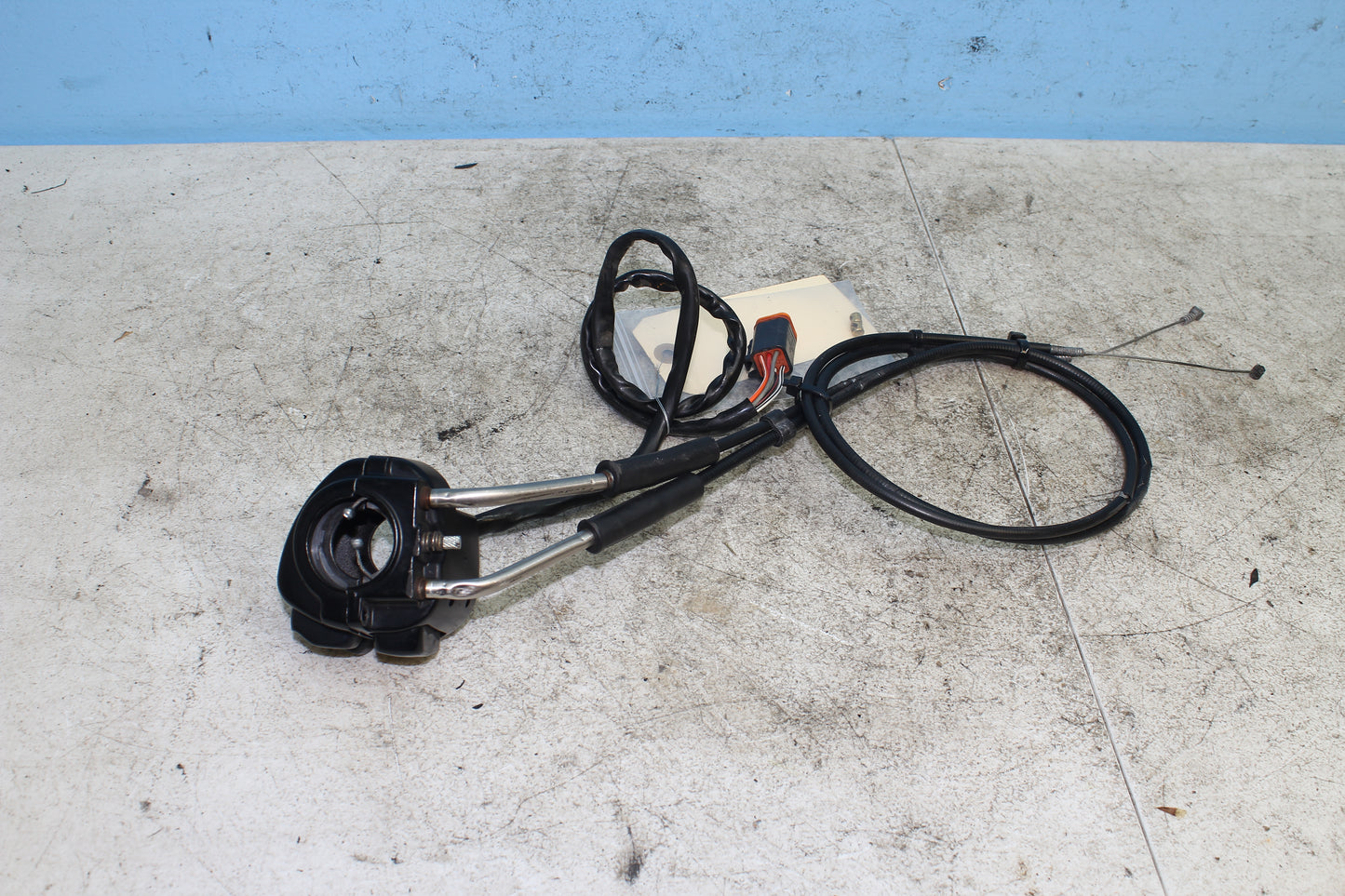 98-03 Harley Sportster Hugger 883 OEM Right Hand Start Kill Switch Control Cable