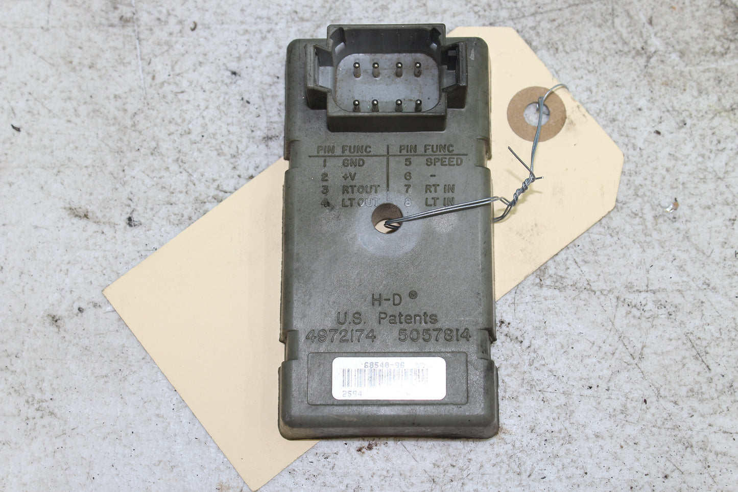 98-03 Harley Sportster Hugger 883 OEM Turn Signal Module TSM 68540-96