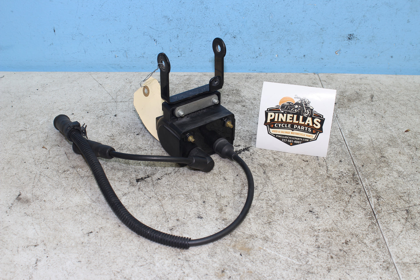 98-03 Harley Sportster Hugger 883 OEM Ignition Coil Pack w/ Wires
