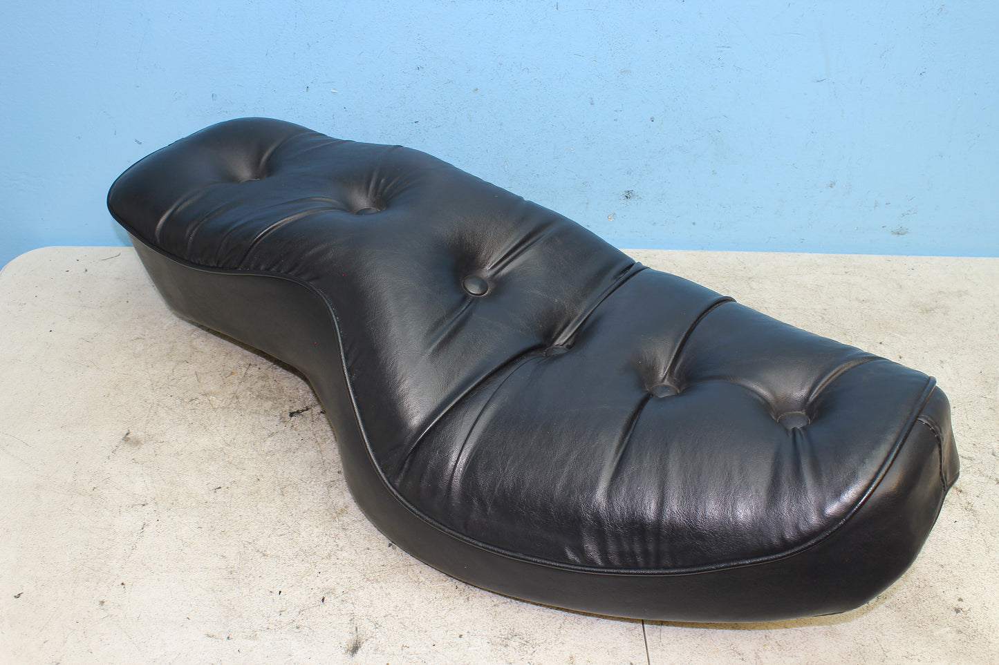 98-03 Harley Sportster Hugger 883  Pillow Style Seat Two Up