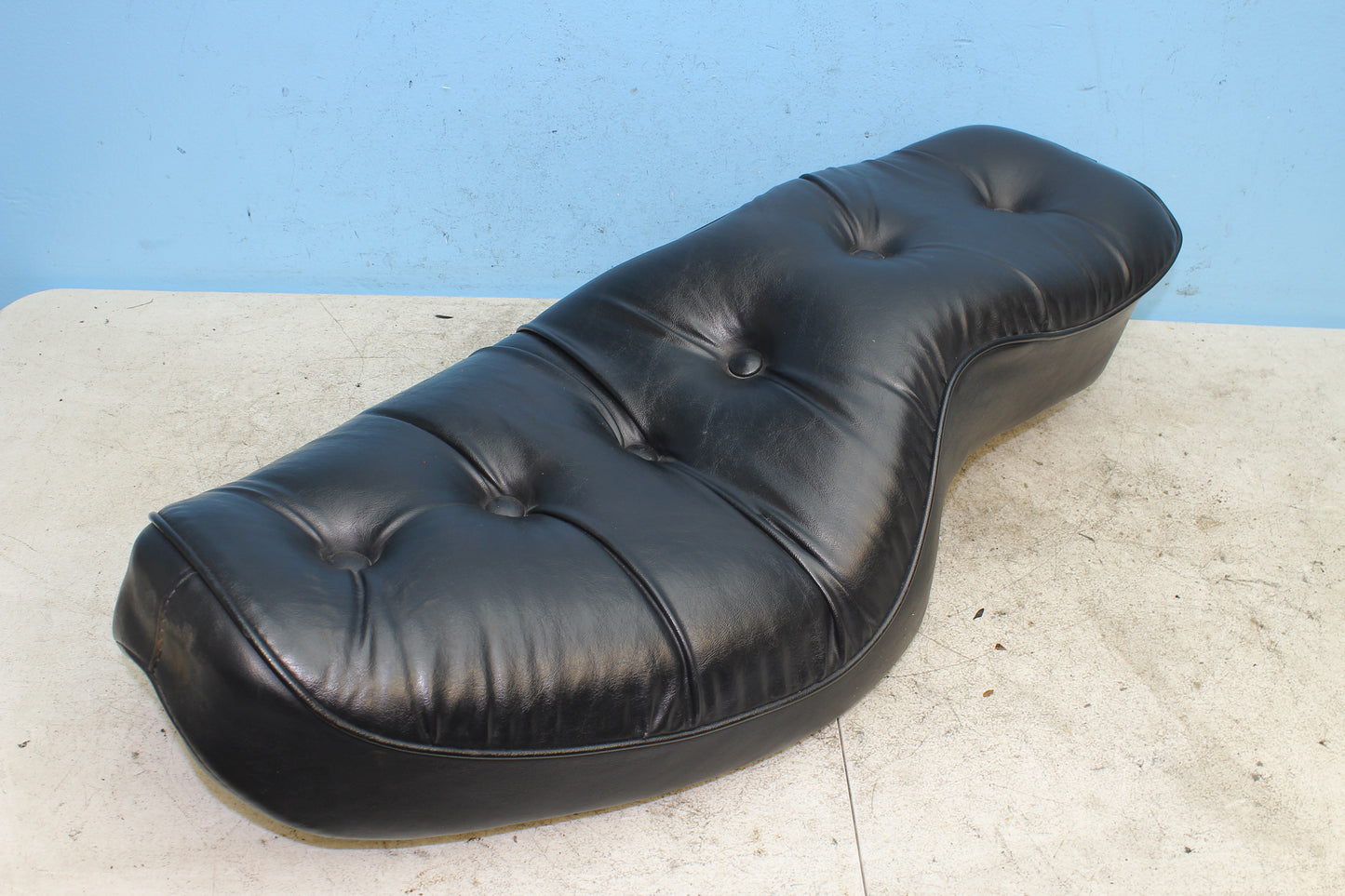 98-03 Harley Sportster Hugger 883  Pillow Style Seat Two Up