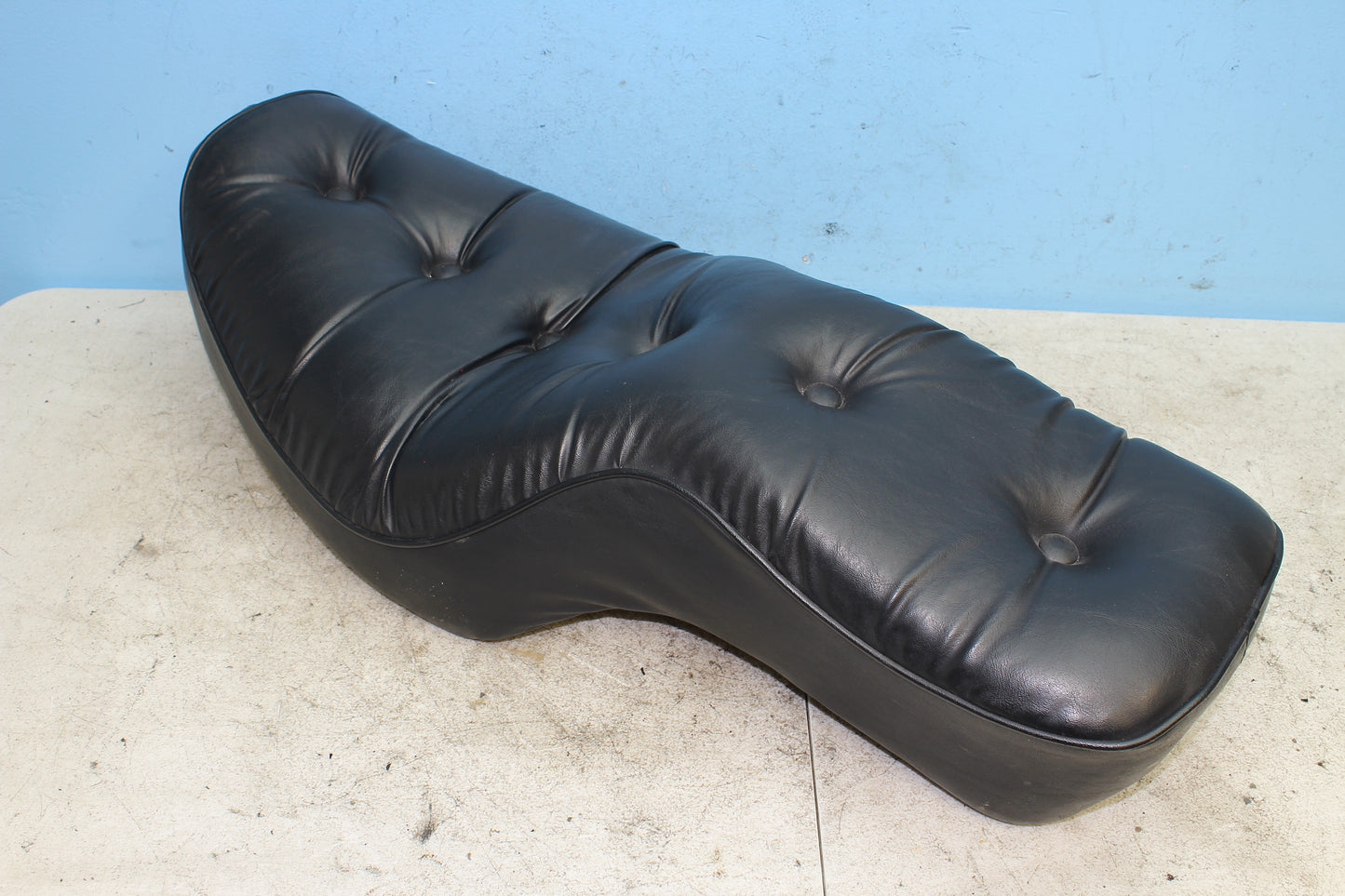 98-03 Harley Sportster Hugger 883  Pillow Style Seat Two Up