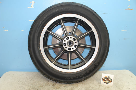98-03 Harley Sportster Hugger 883 OEM Rear Wheel Rim Tire 40992-96