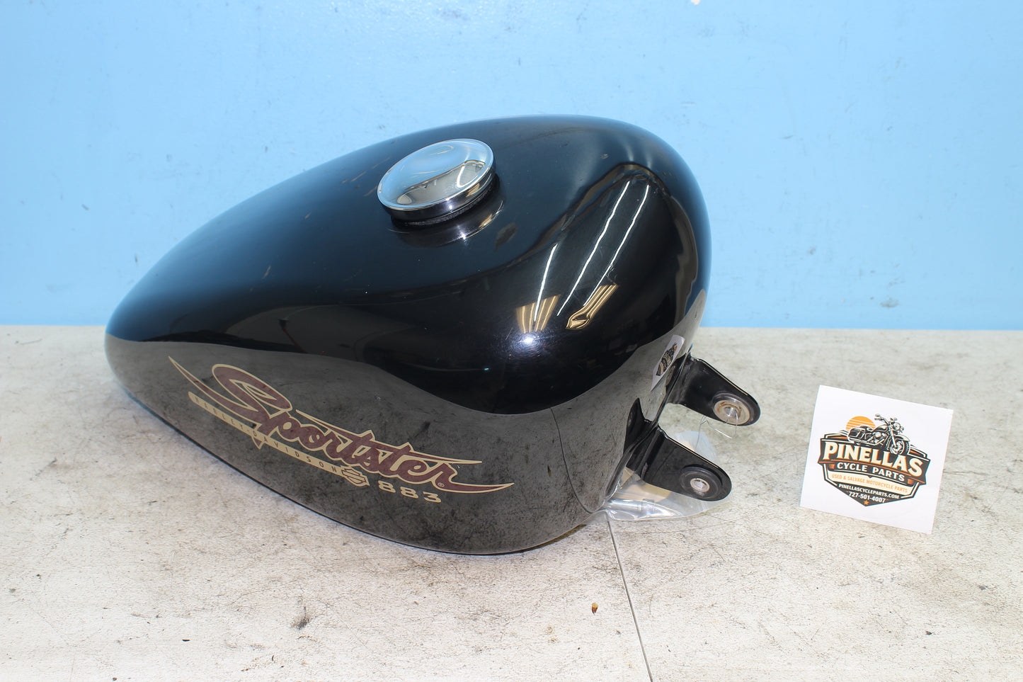 98-03 Harley Sportster Hugger 883 OEM Gas Fuel Tank 61348-03