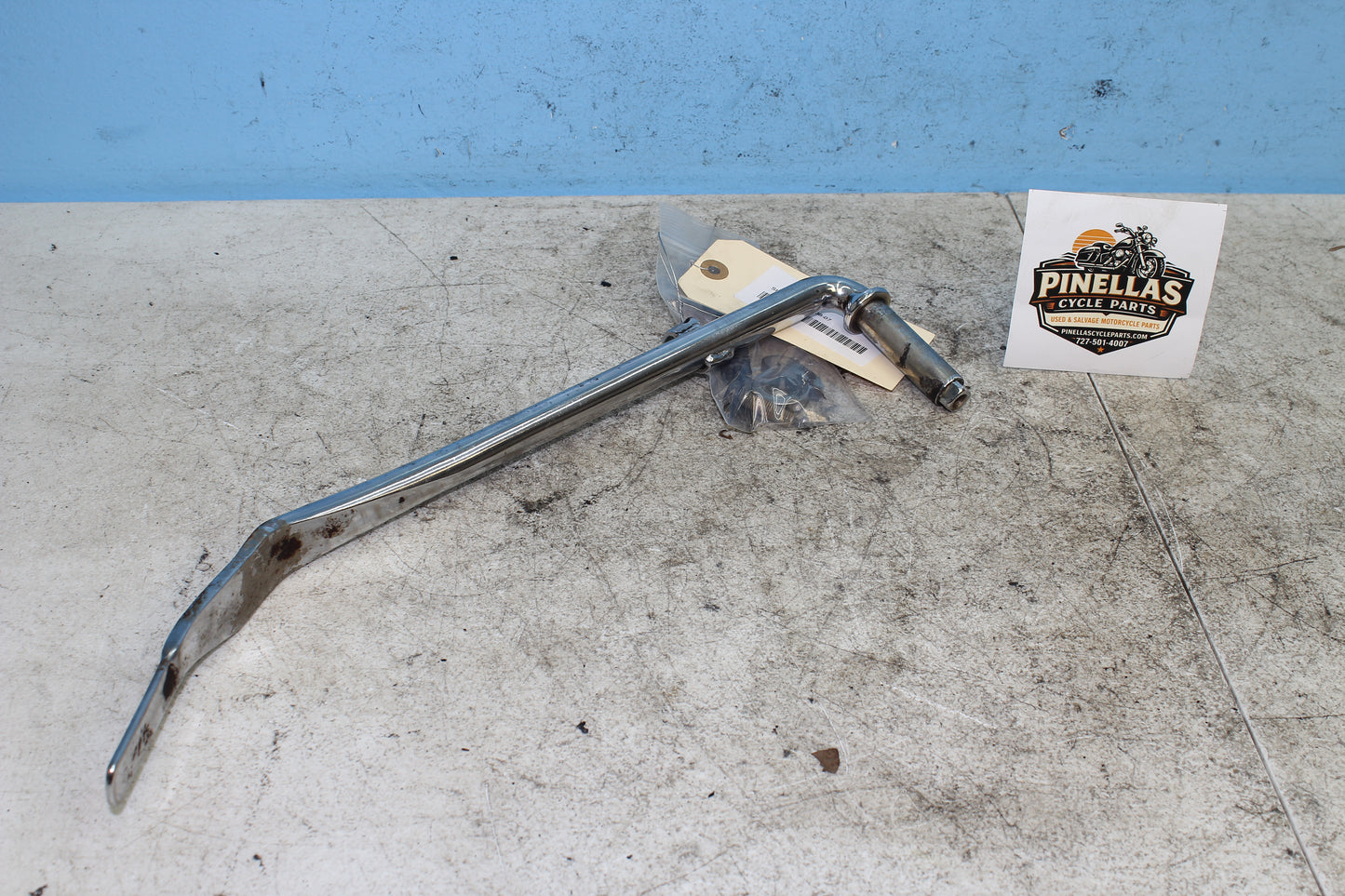 82-85 Harley Sportster XLX1000 Ironhead Kick Stand w/ Spring 50006-84B
