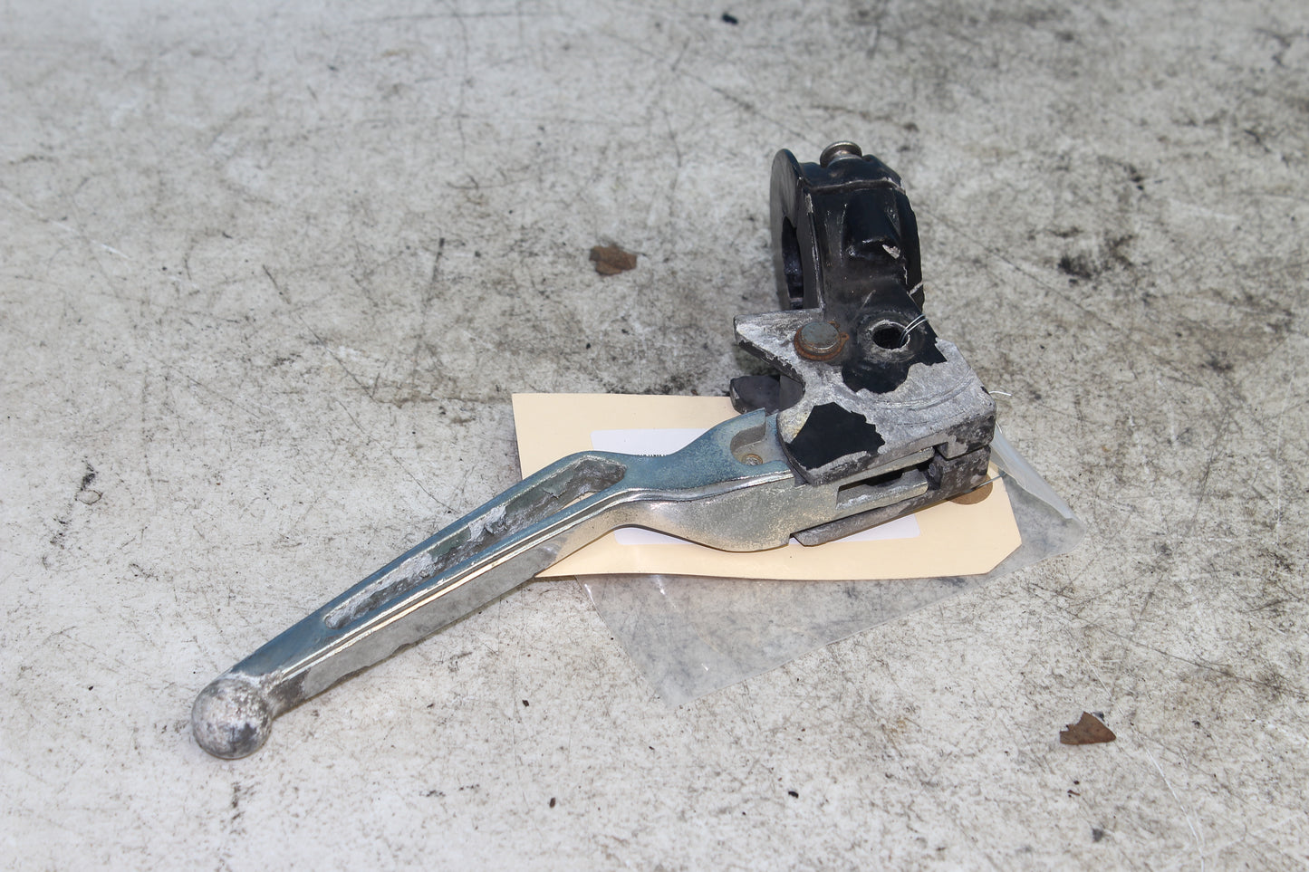 82-85 Harley Sportster XLX1000 Ironhead Clutch Lever w/ Perch Clamp