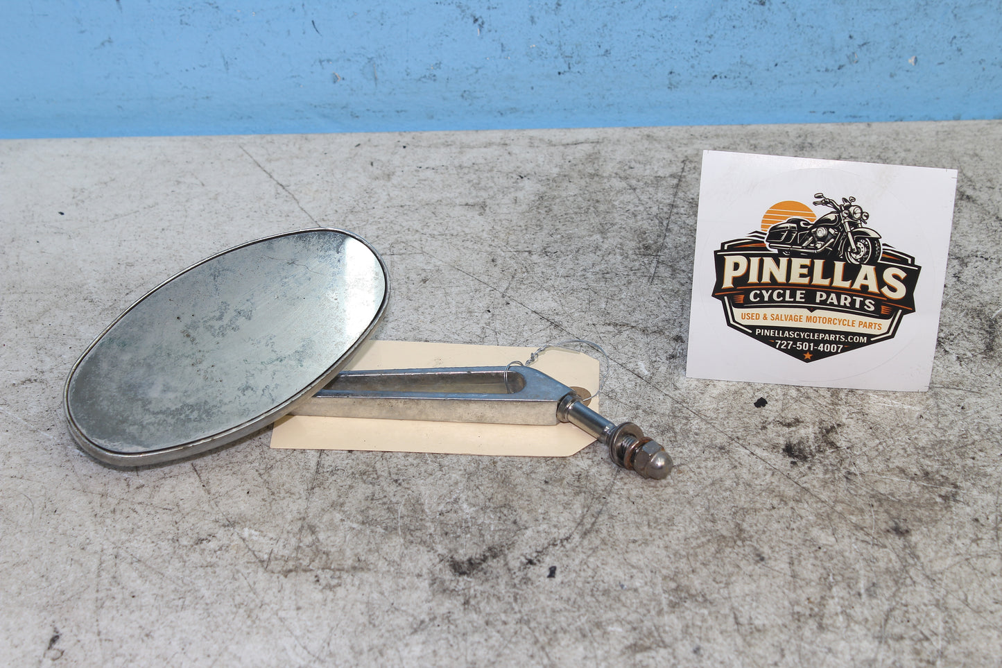 82-85 Harley Sportster XLX1000 Ironhead Left Mirror